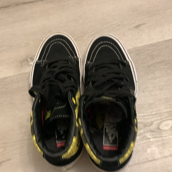 Super Rare Vans x Spongebob Squarepants Mike Gigliotti Sk8 Hi High Top Sneakers - Picture 12 of 14